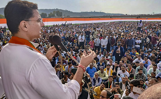 Sachin Pilot Alleges "Misgovernance, Corruption" Against BJP In Himachal