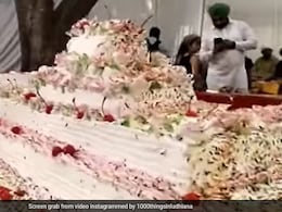 Chandigarh Gurdwara Bakes 553kg Cake To Celebrate Guru Nanak Jayanti 2022