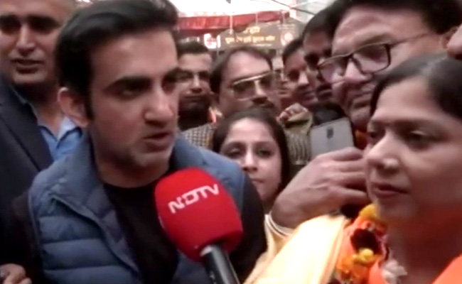"Whatever Happened To Turning Delhi Into London?": Gautam Gambhir Jabs AAP