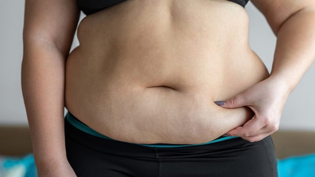 Visceral fat interferes with insulin action in the body, leading to insulin resistance