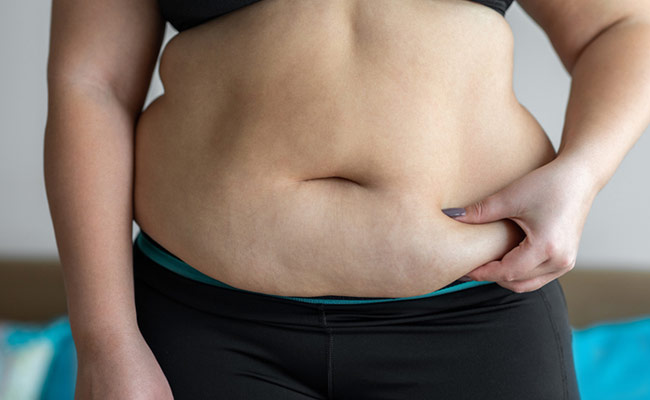 Visceral fat interferes with insulin action in the body, leading to insulin resistance
