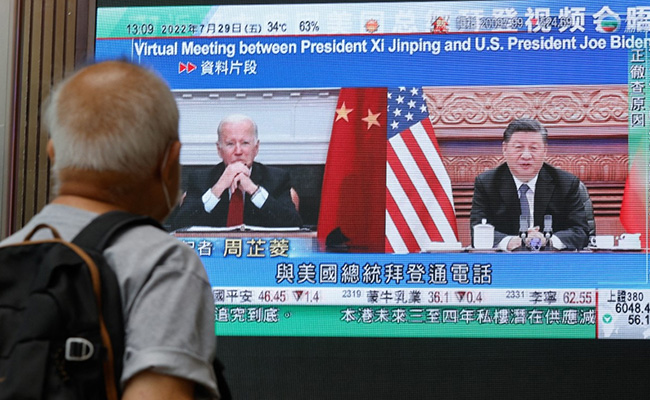 Ahead Of Likely Biden Meet, China Wants "Mutual Cooperation" From US