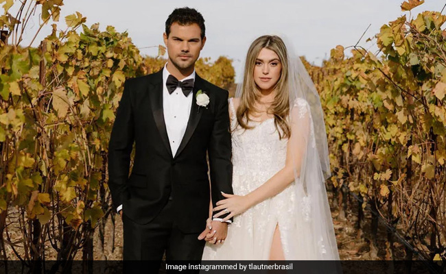 Inside <i>Twilight</i> Star Taylor Lautner's Wedding. See Pics