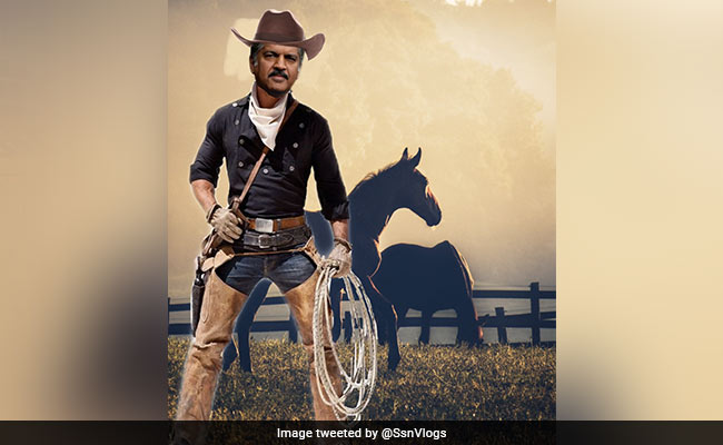 Anand Mahindra Asked For Photo With Cowboy Hat. This Is How He Reacted