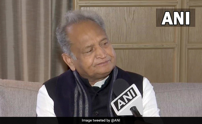 Man Reaches Chief Minister Ashok Gehlot's Helicopter To Click Selfie