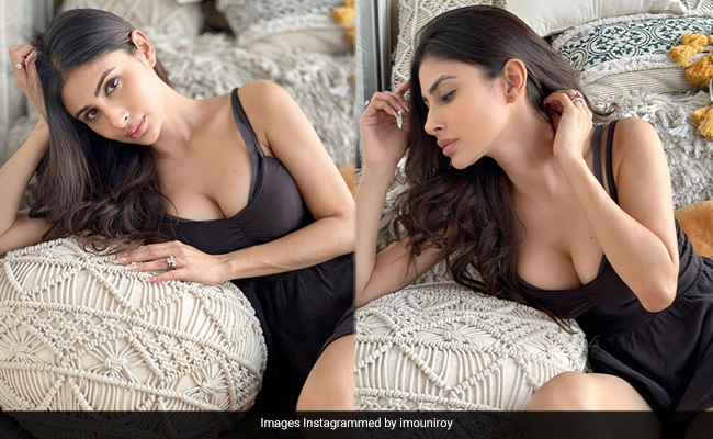 If You're Going To Lounge In Style, May As Well Do It In Black Like Mouni Roy