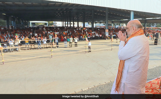 "Frequent Terror Attacks In Congress's Time Due To Vote Bank": Amit Shah