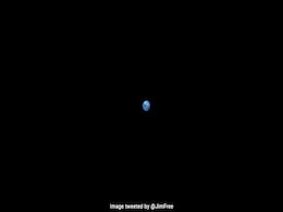 NASA's Artemis Spacecraft Reaches The Moon, Sends Back Image Of 'Pale Blue Dot' Earth NASA's Artemis Spacecraft Reaches The Moon, Sends Back Image Of 'Pale Blue Dot' Earth