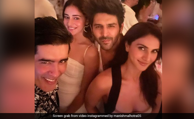 Inside Pics From Kartik Aaryan's Birthday Party With Ananya Panday, Vaani Kapoor And Others