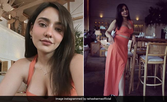 Neha Sharma Serves Fresh Looks In A Orange Co-Ord Set For "Brunch Time"