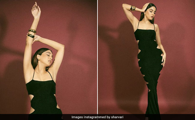 All Sides Are Good Sides When Sharvari Wagh's Black Dress Come With Cutouts All Over