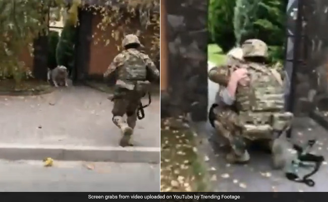 Watch: Woman Cries With Joy As She Welcomes Soldier Grandson After Russians Leave Kherson