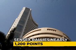 Sensex Surges Over 1,150 Points As Global Risk Sentiment Improves Sensex Surges Over 1,150 Points As Global Risk Sentiment Improves