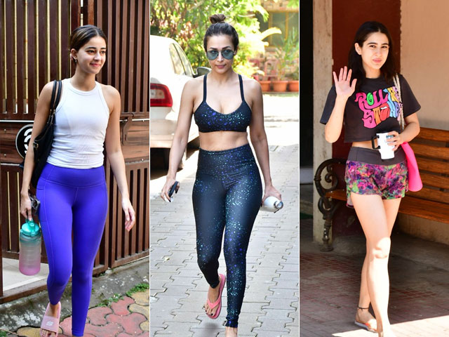Malaika Arora, Sara Ali Khan And Ananya Panday's Gym Diaries