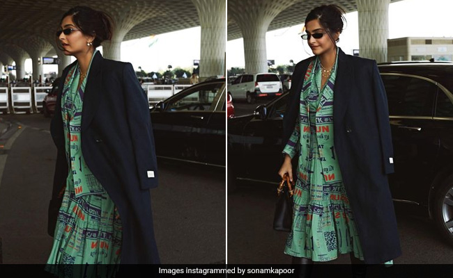 In Her Winter Best, Sonam Kapoor Makes The Airport Her Personal Runway