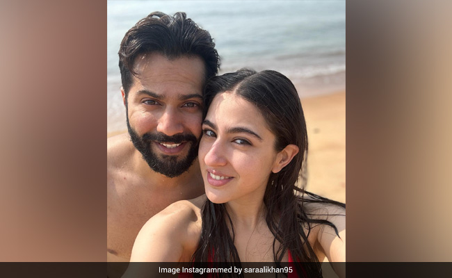 Ahead Of IFFI 2022, Sara Ali Khan And Varun Dhawan Are Enjoying A Beach Day In Goa. See Post
