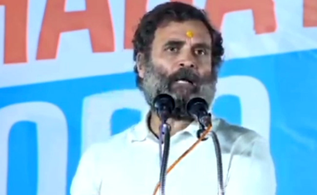 BJP, RSS Want To "Finish Off Constitution Discreetly": Rahul Gandhi