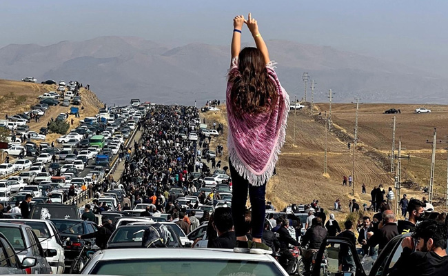 "Beautiful Message": Iran Ex-President Backs Anti-Government Protest