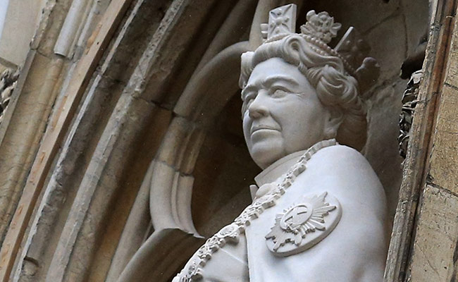 King Charles III Unveils First Statue Of Queen Elizabeth After Her Death