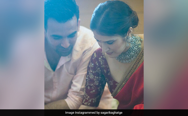 Sagarika Ghatge Wished Husband Zaheer Khan On Anniversary Like This