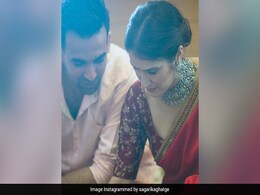 Sagarika Ghatge Wished Husband Zaheer Khan On Anniversary Like This Sagarika Ghatge Wished Husband Zaheer Khan On Anniversary Like This