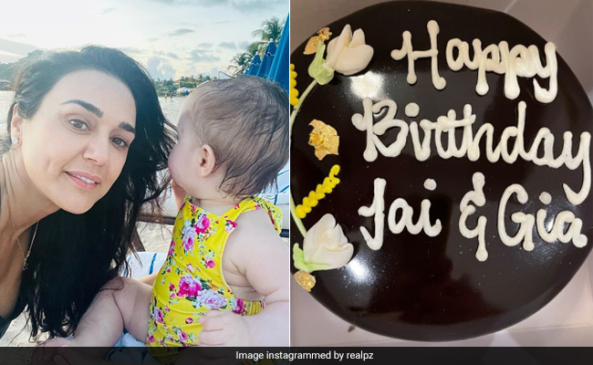 Inside Preity Zinta's Twins Gia And Jai's First Birthday. See Pics