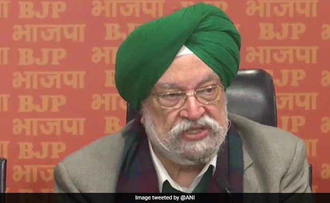 Ahead Of Delhi Civic Polls Union Minister Talks Of Housing Scheme Benefits