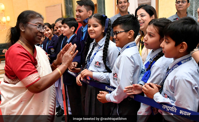 "Choose Duty, Dream For New India": President Murmu's Message To Children