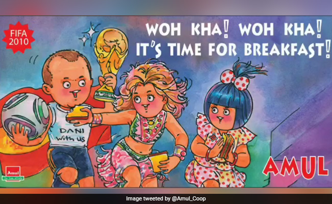 As Football World Cup Approaches, Amul Takes A "Trip Down The Memory Lane" With Old Topicals