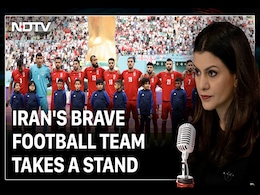 Iran's Brave Football Team Takes A Stand - 'Hot Mic' With Nidhi Razdan Iran's Brave Football Team Takes A Stand - 'Hot Mic' With Nidhi Razdan