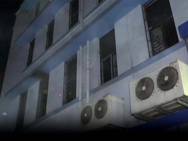 Massive Fire At Kolkata's SSKM Hospital