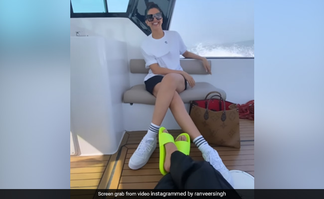 Deepika Padukone Through The Eyes Of Ranveer Singh. See Pics From The Yacht