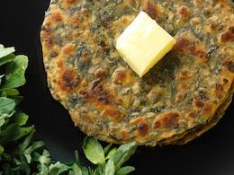 Watch: Enjoy This Methi-Paneer Paratha For Your Winter Breakfast