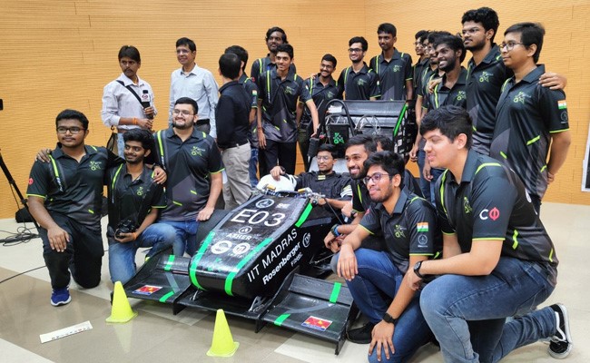 "0-100 Kmph In 4 Seconds": IIT Madras Students Build Electric Formula Car