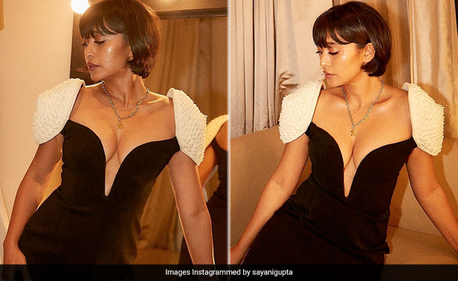 Sayani Gupta's Black Dress Goes From Classic To Couture In One Hot Minute