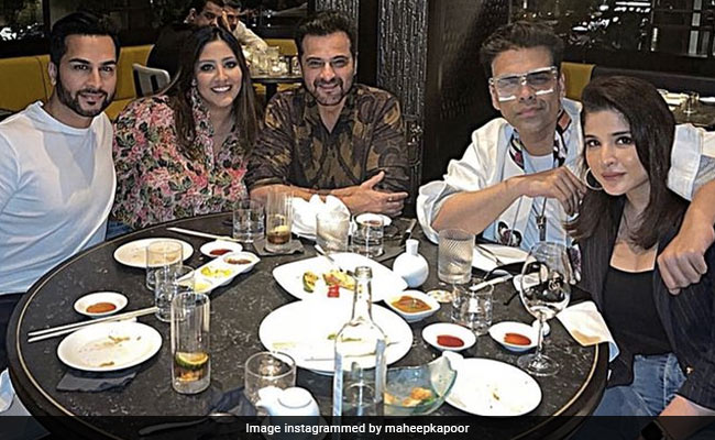"Food, Wine And Friends": Inside Maheep Kapoor's "Perfect Night Out" With Sanjay And Karan Johar