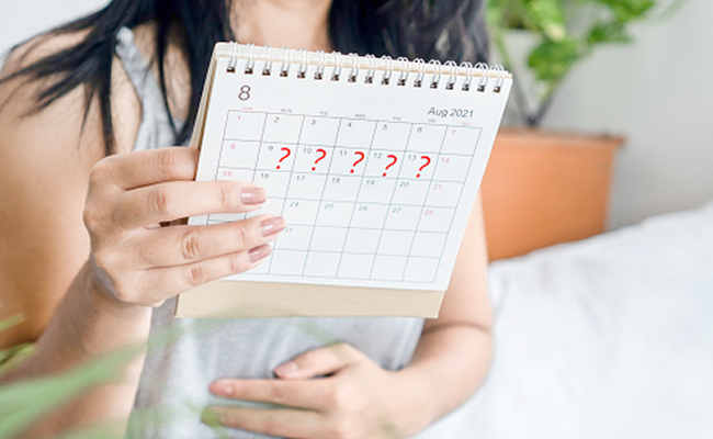 Irregular periods may be sign of poor health
