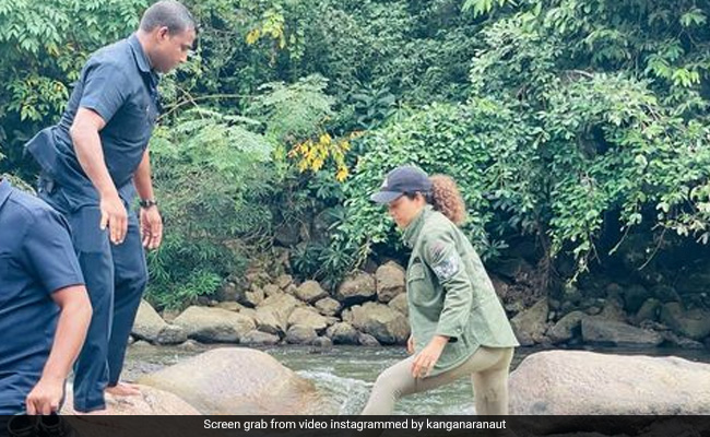 कंगना रनौत 'इमर्जेंसी' के शूट के लिए ढूंढने गई थीं लोकेशन, नदी में फिसला पांव