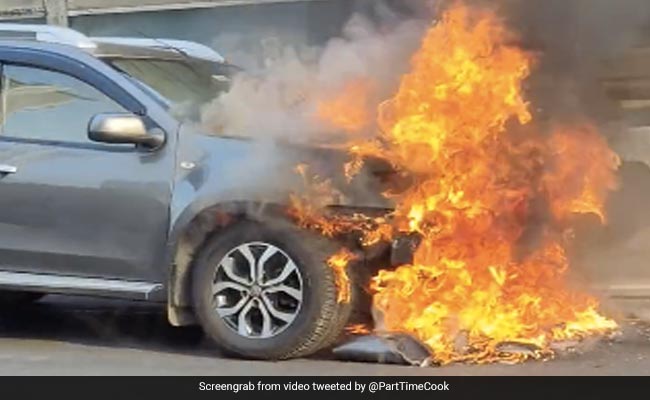 Rajasthan Government Employee Burnt To Death As Car Catches Fire: Cops
