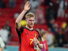 Belgium's Kevin de Bruyne Bemused After Winning Man Of The Match Award vs Canada