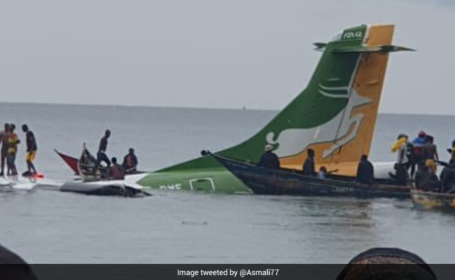 Video: Passenger Plane Crashes Into Lake Victoria In Tanzania, 19 Killed