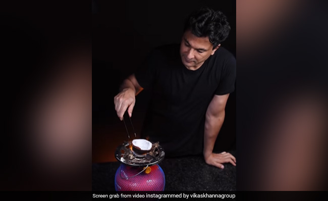Watch: Vikas Khanna Shares Simple Trick To Crack Open Coconut, Internet Says "Biggest Problem Solved"
