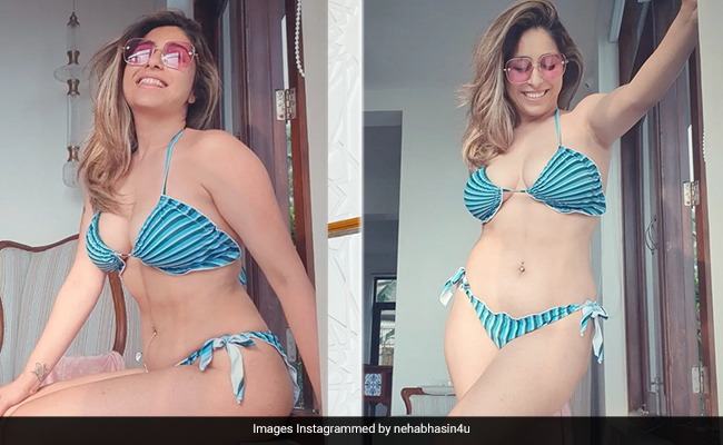 Neha Bhasin Spends Days At Home Just Casually Chilling In A Swim Set, No Big Deal