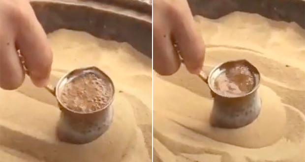 Viral Video Of Turkish Coffee Being Made Is So Satisfying To Watch