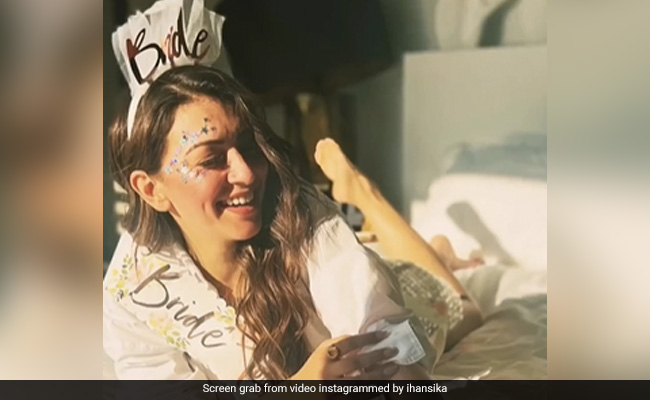 Hansika Motwani Shares A Glimpse Of Her Bachelorette In Greece