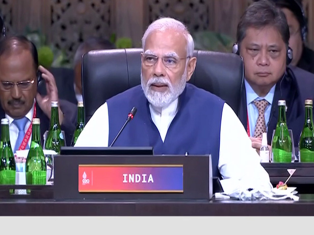 PM Modi Addresses G20 Summit In Indonesia