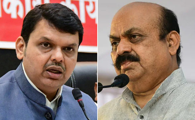 After Stones Thrown On Maharashtra Bus, D Fadnavis Speaks To B Bommai