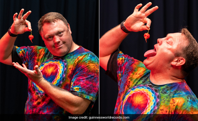 Man Eats 10 World's Hottest Peppers In 33 Seconds To Break Guinness Record