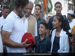 "Treasure Of Love": Boy Offers Piggy Bank To Rahul Gandhi For Bharat Jodo Yatra "Treasure Of Love": Boy Offers Piggy Bank To Rahul Gandhi For Bharat Jodo Yatra