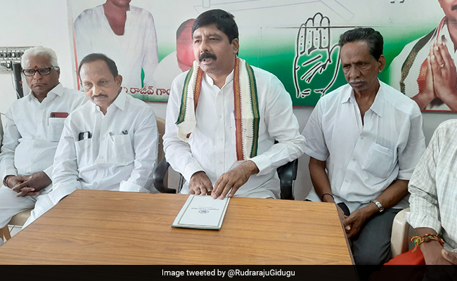 Gidugu Rudra Raju Appointed New Andhra Congress President